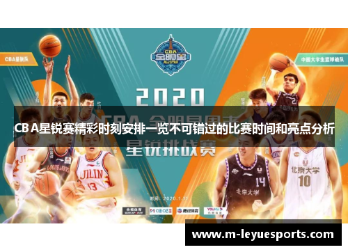 CBA星锐赛精彩时刻安排一览不可错过的比赛时间和亮点分析